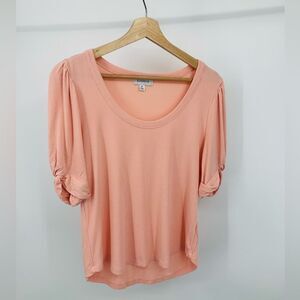 Evereve | Women's Peach short sleeve Top | medium